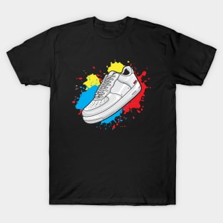 Force Retro White Sneaker T-Shirt